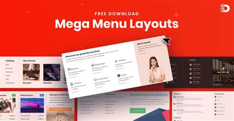 mega menu in divi